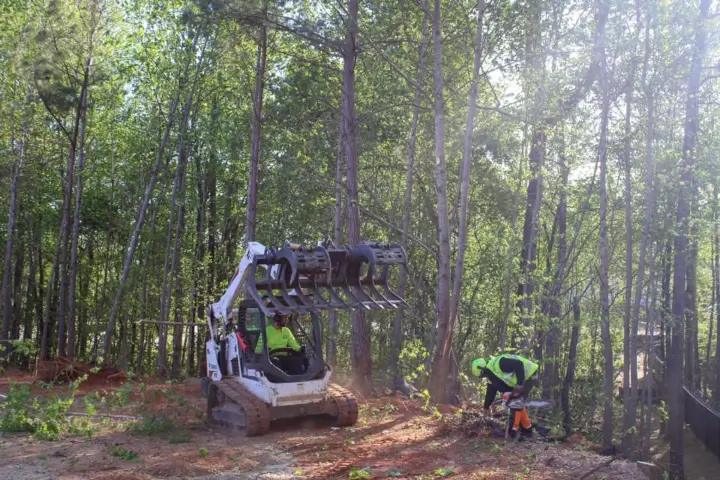 Land clearing services by AKA Tree Service in Atlanta GA and Nashville TN