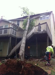 AKA Tree Service supplies emergency storm services to residents in Atlanta GA.